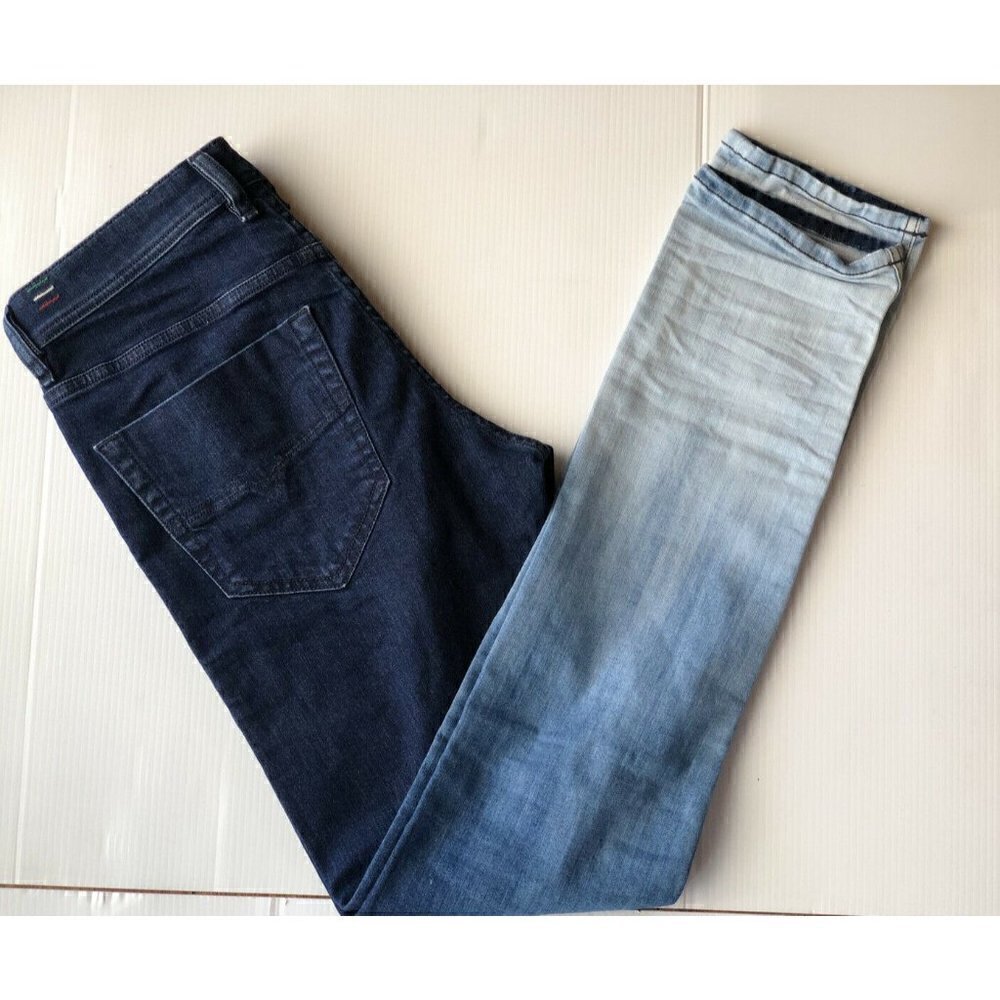 Diesel TEPPHAR Mens 084MM Blue Slim Carrot Skinny - Picture 3 of 12